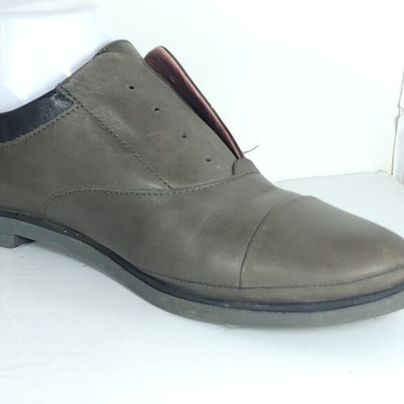 PIKOLINOS Women's Pyrgos US8,5 EU39 Gray Leather Laceless Slip-On Flat Oxford - Picture 14 of 16